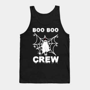 Boo Boo Crew Nurse Shirts Halloween Nurse Shirts for Women Tank Top